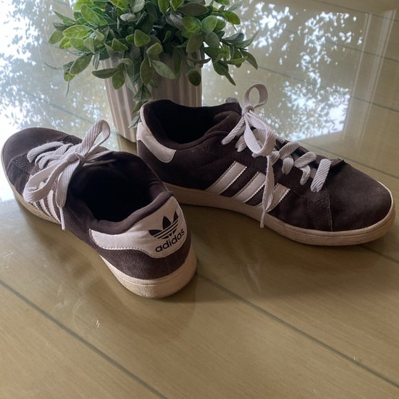 Adidas Mens Brown Suede Shoes - Picture 2 of 9